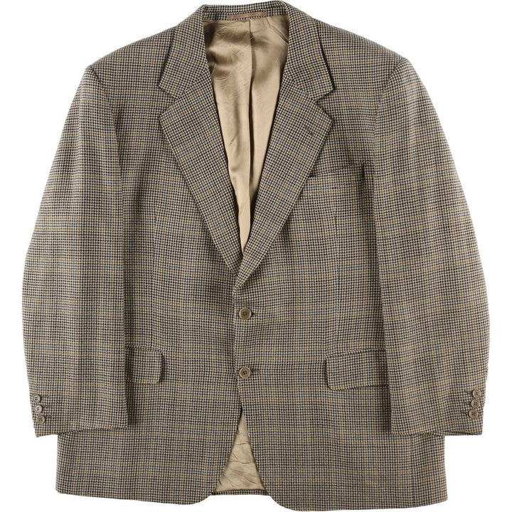 Burberry's Gun Club Check Wool Tailored Jacket Made in Spain Men's XXL /evb008524