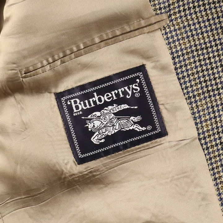 Burberry's Gun Club Check Wool Tailored Jacket Made in Spain Men's XXL /evb008524