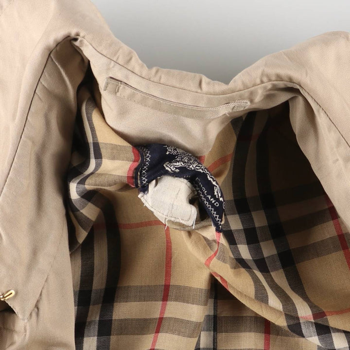 Burberry trench coat, made in England, size S polyester Beige type Vintage Second Hand