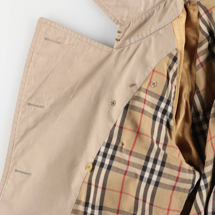 Burberry trench coat, made in England, size S polyester Beige type Vintage Second Hand