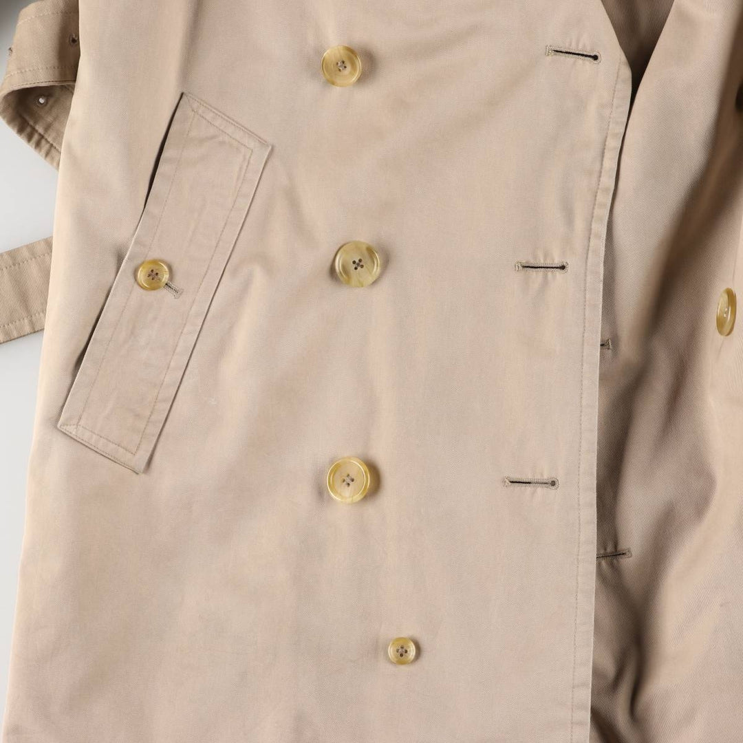 Burberry trench coat, made in England, size S polyester Beige type Vintage Second Hand