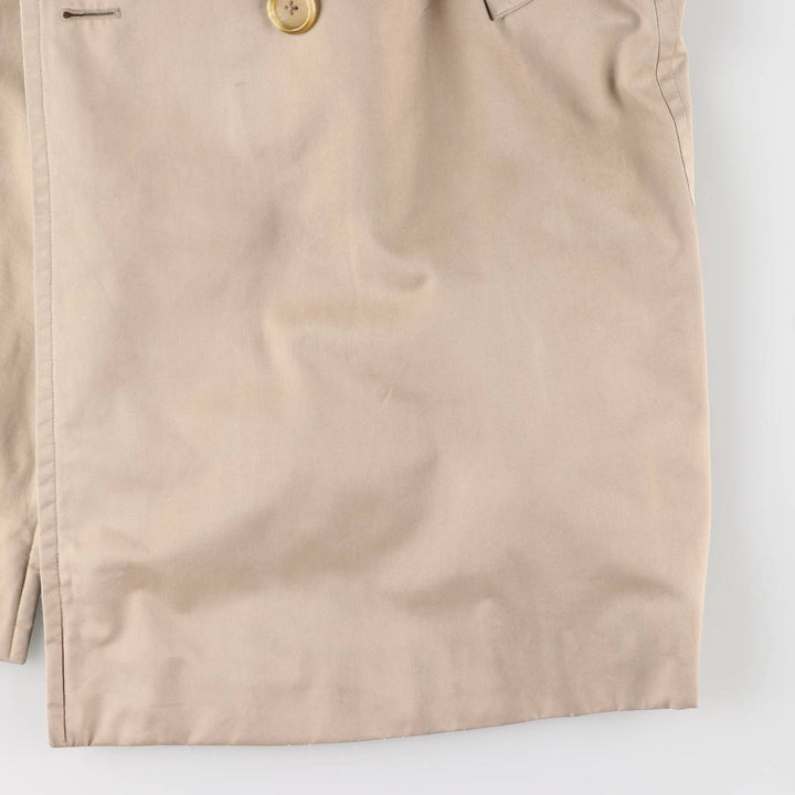 Burberry trench coat, made in England, size S polyester Beige type Vintage Second Hand