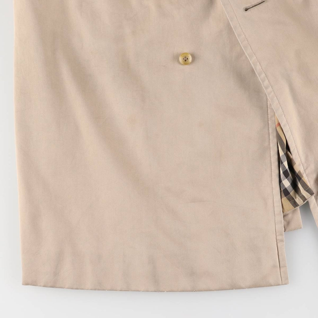 Burberry trench coat, made in England, size S polyester Beige type Vintage Second Hand
