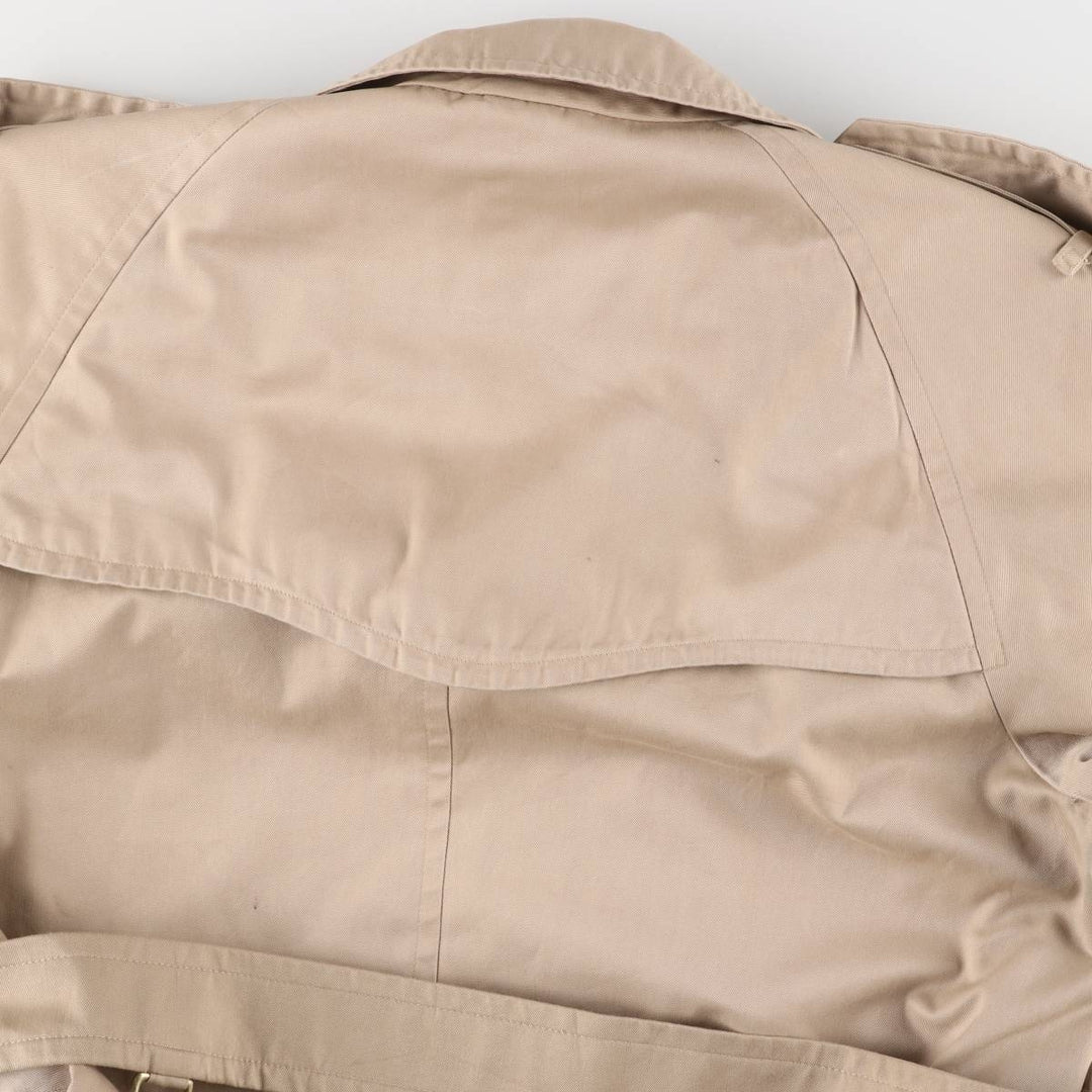 Burberry trench coat, made in England, size S polyester Beige type Vintage Second Hand