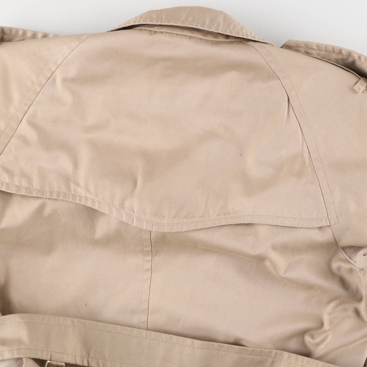 Burberry trench coat, made in England, size S polyester Beige type Vintage Second Hand