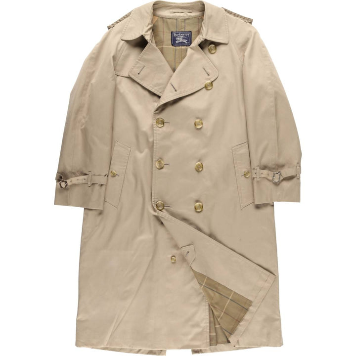 Burberry's trench coat, made in England, size L cotton Beige type Vintage Second Hand