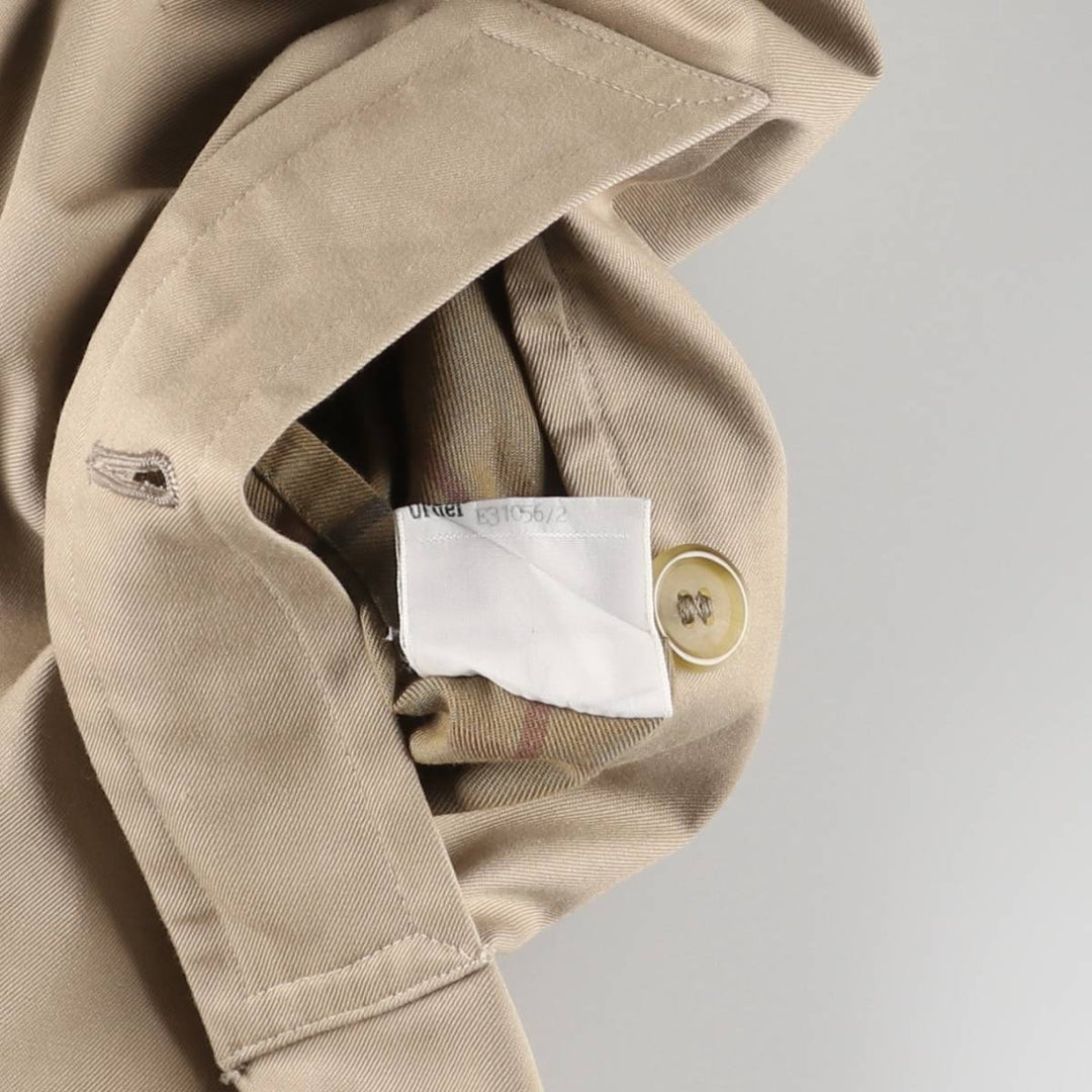Burberry's trench coat, made in England, size L cotton Beige type Vintage Second Hand