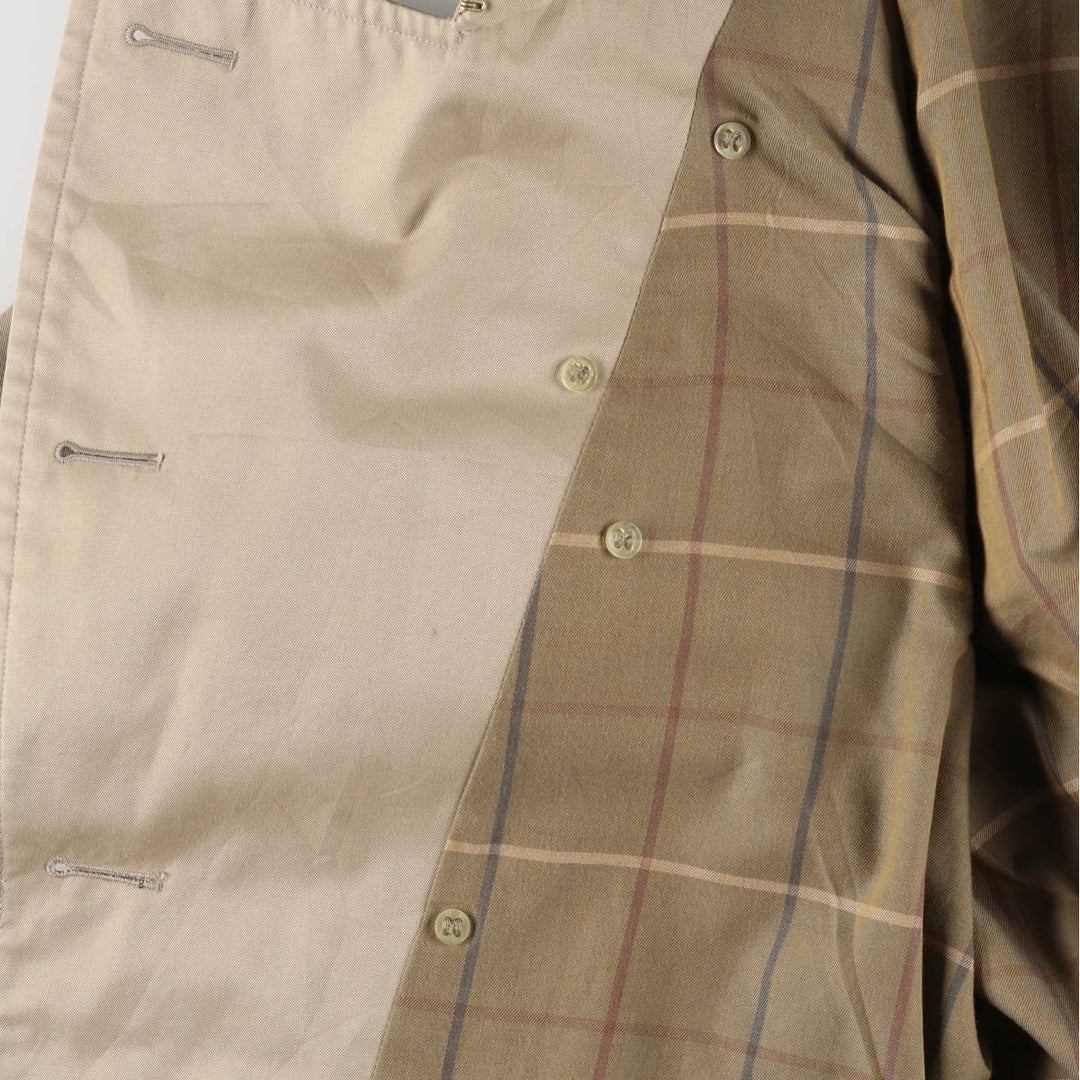 Burberry's trench coat, made in England, size L cotton Beige type Vintage Second Hand