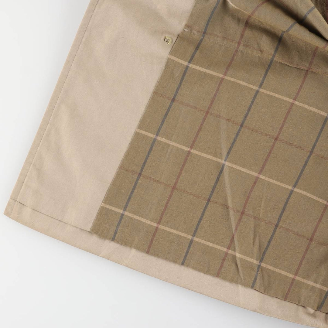 Burberry's trench coat, made in England, size L cotton Beige type Vintage Second Hand