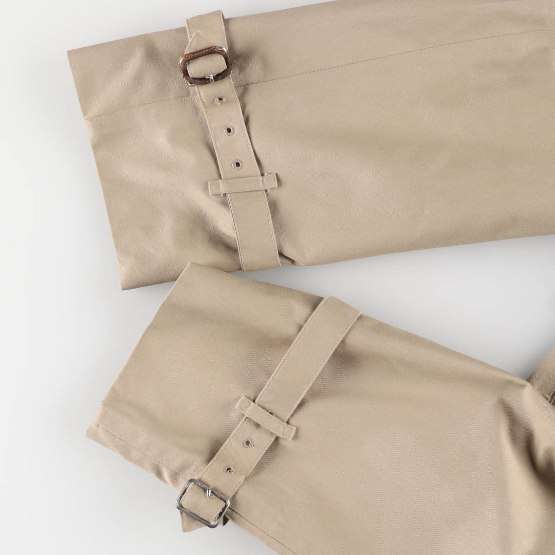 Burberry's trench coat, made in England, size L cotton Beige type Vintage Second Hand