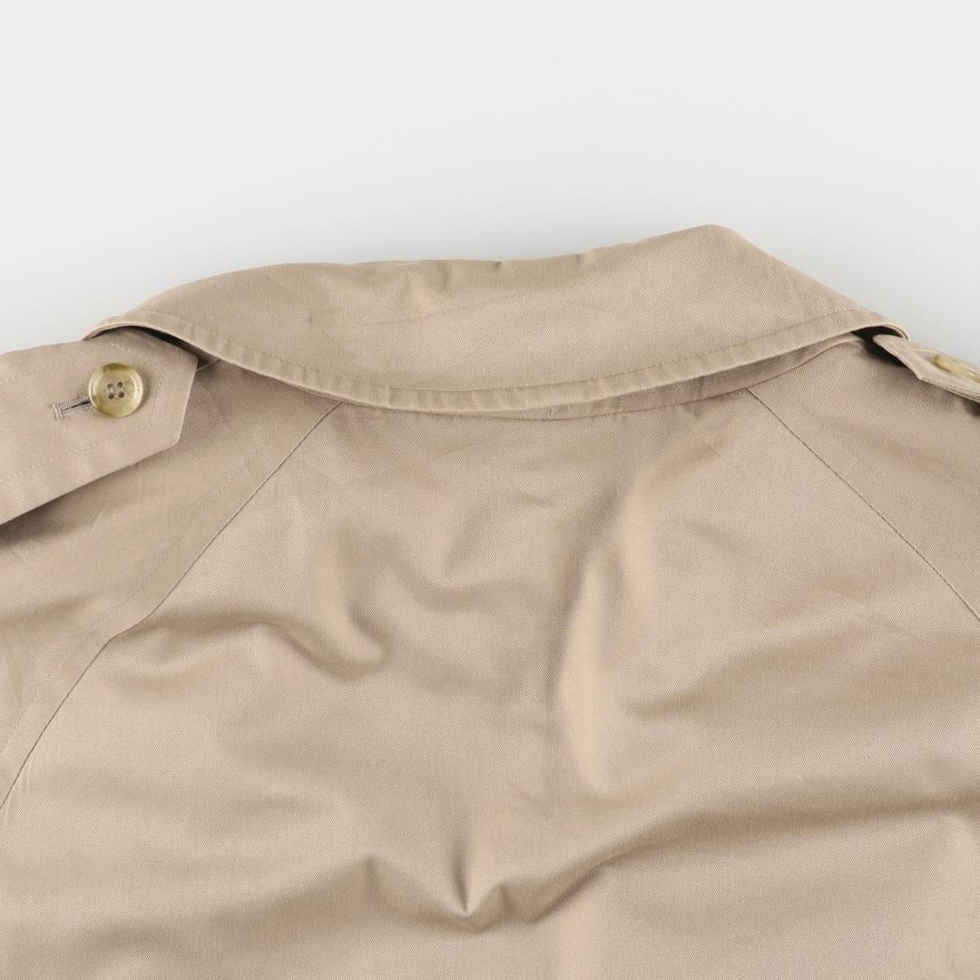 Burberry's trench coat, made in England, size L cotton Beige type Vintage Second Hand