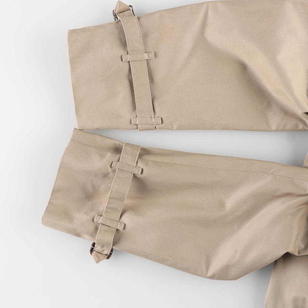 Burberry's trench coat, made in England, size L cotton Beige type Vintage Second Hand