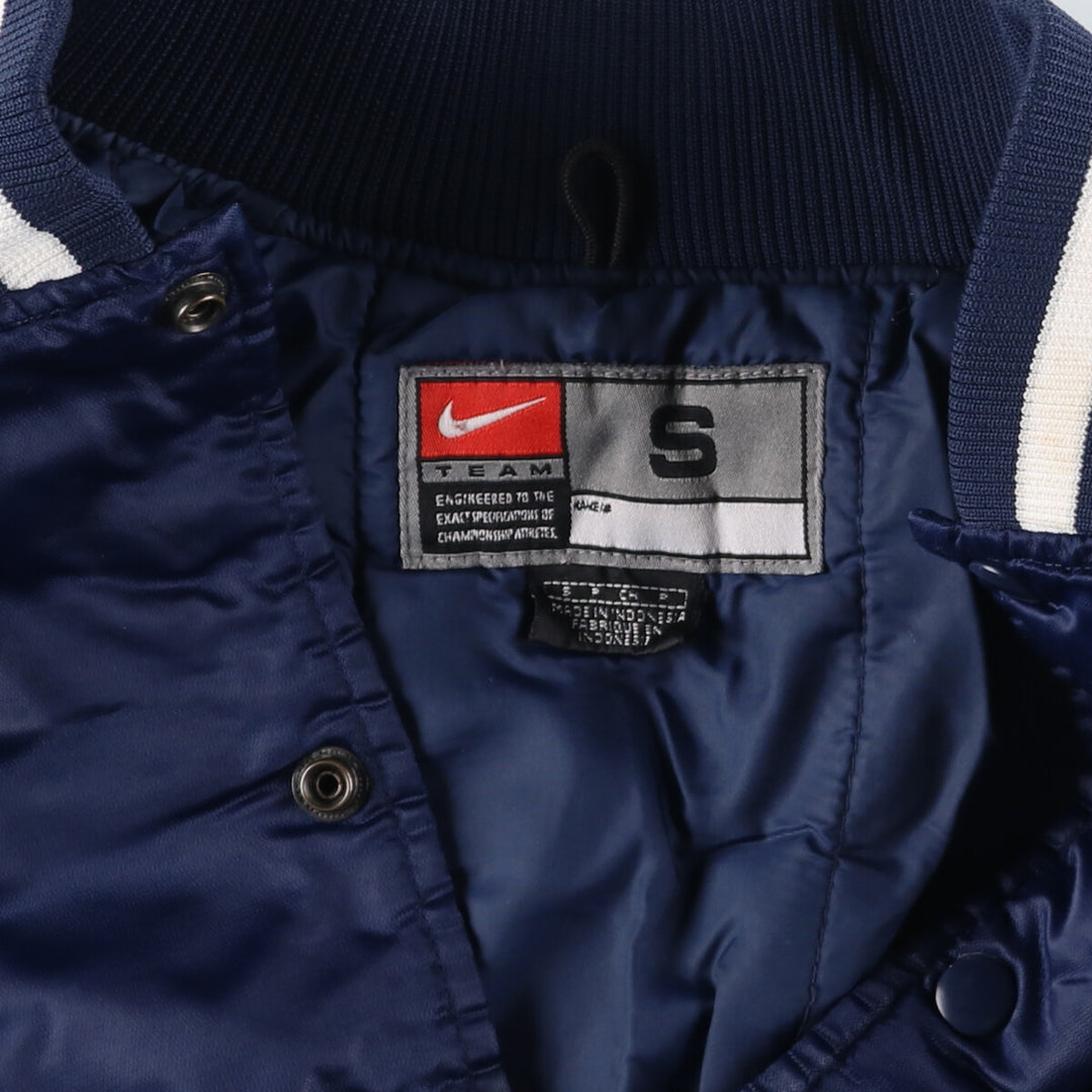 00'S Nike NIKE TEAM MLB New York Yankees Nylon Stadium Jacket Award Jacket Men's S Nylon navy blue type Vintage Second Hand