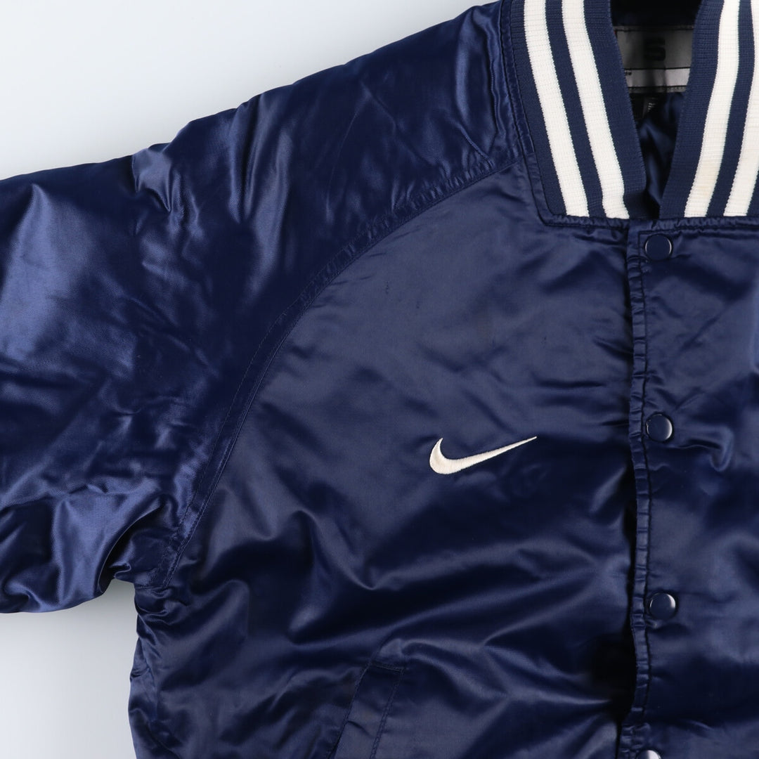 00'S Nike NIKE TEAM MLB New York Yankees Nylon Stadium Jacket Award Jacket Men's S Nylon navy blue type Vintage Second Hand