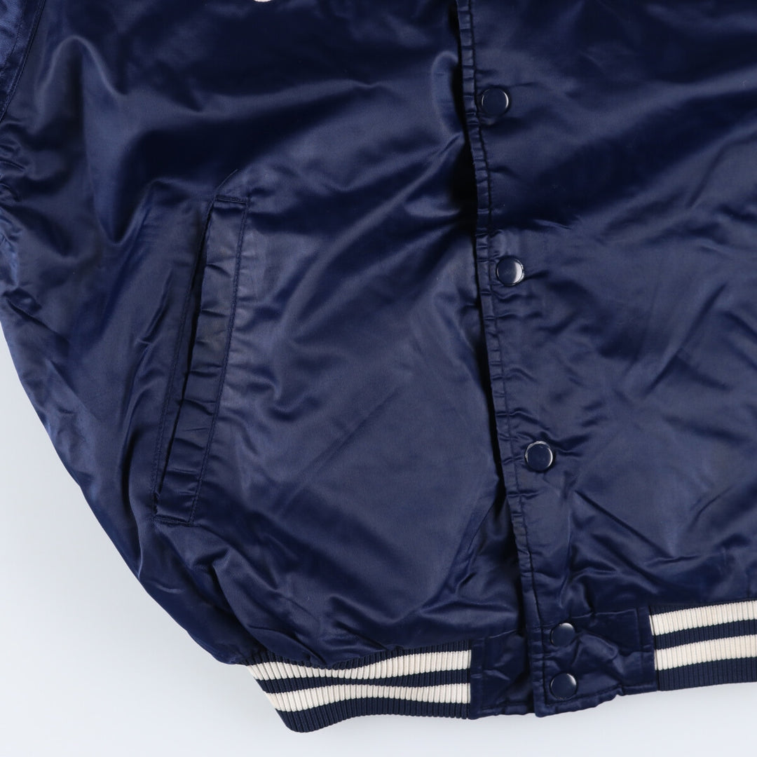 00'S Nike NIKE TEAM MLB New York Yankees Nylon Stadium Jacket Award Jacket Men's S Nylon navy blue type Vintage Second Hand