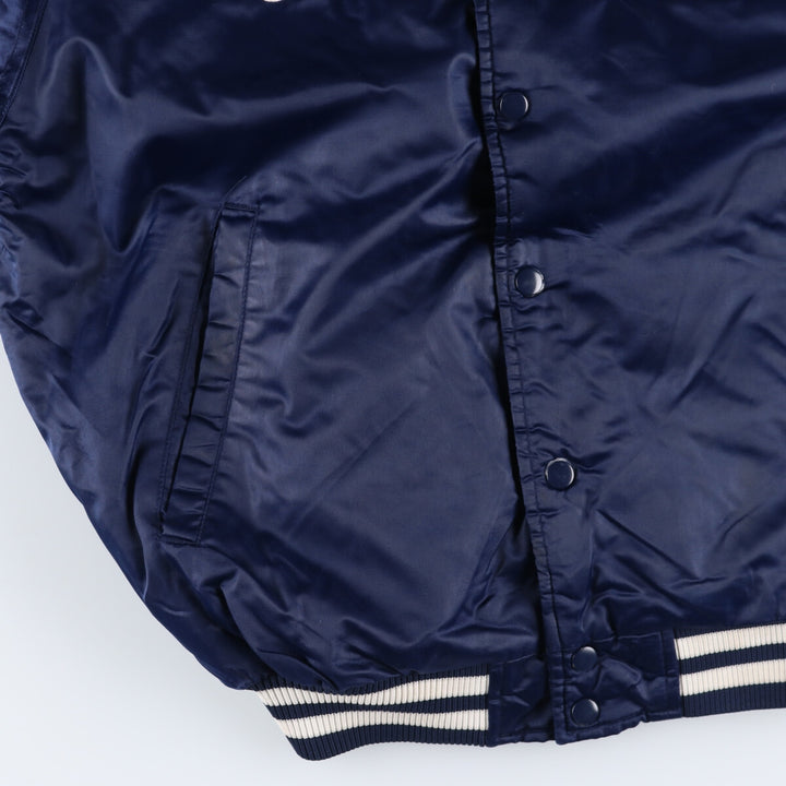 00'S Nike NIKE TEAM MLB New York Yankees Nylon Stadium Jacket Award Jacket Men's S Nylon navy blue type Vintage Second Hand