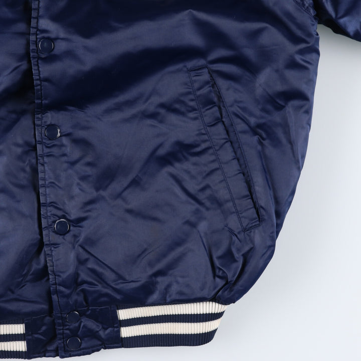 00'S Nike NIKE TEAM MLB New York Yankees Nylon Stadium Jacket Award Jacket Men's S Nylon navy blue type Vintage Second Hand