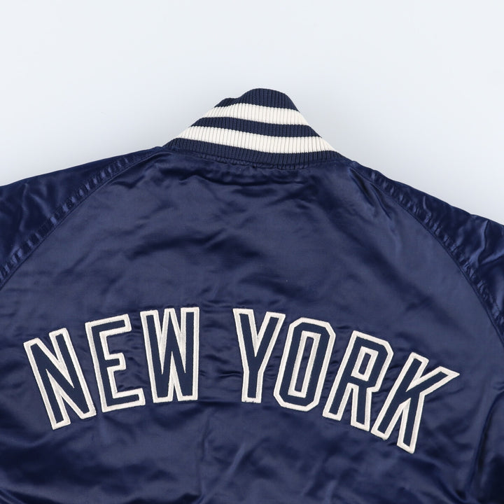 00'S Nike NIKE TEAM MLB New York Yankees Nylon Stadium Jacket Award Jacket Men's S Nylon navy blue type Vintage Second Hand