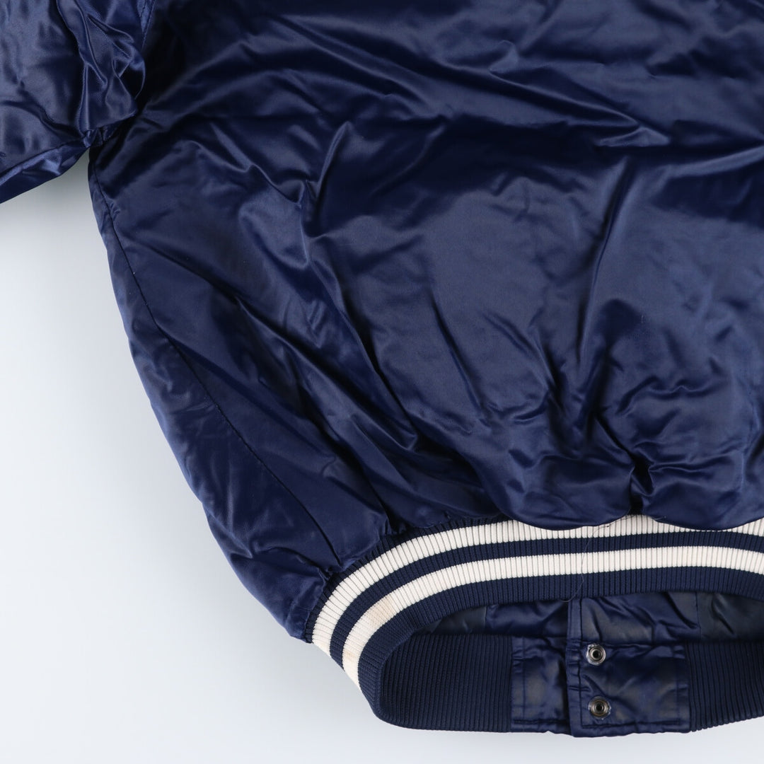 00'S Nike NIKE TEAM MLB New York Yankees Nylon Stadium Jacket Award Jacket Men's S Nylon navy blue type Vintage Second Hand