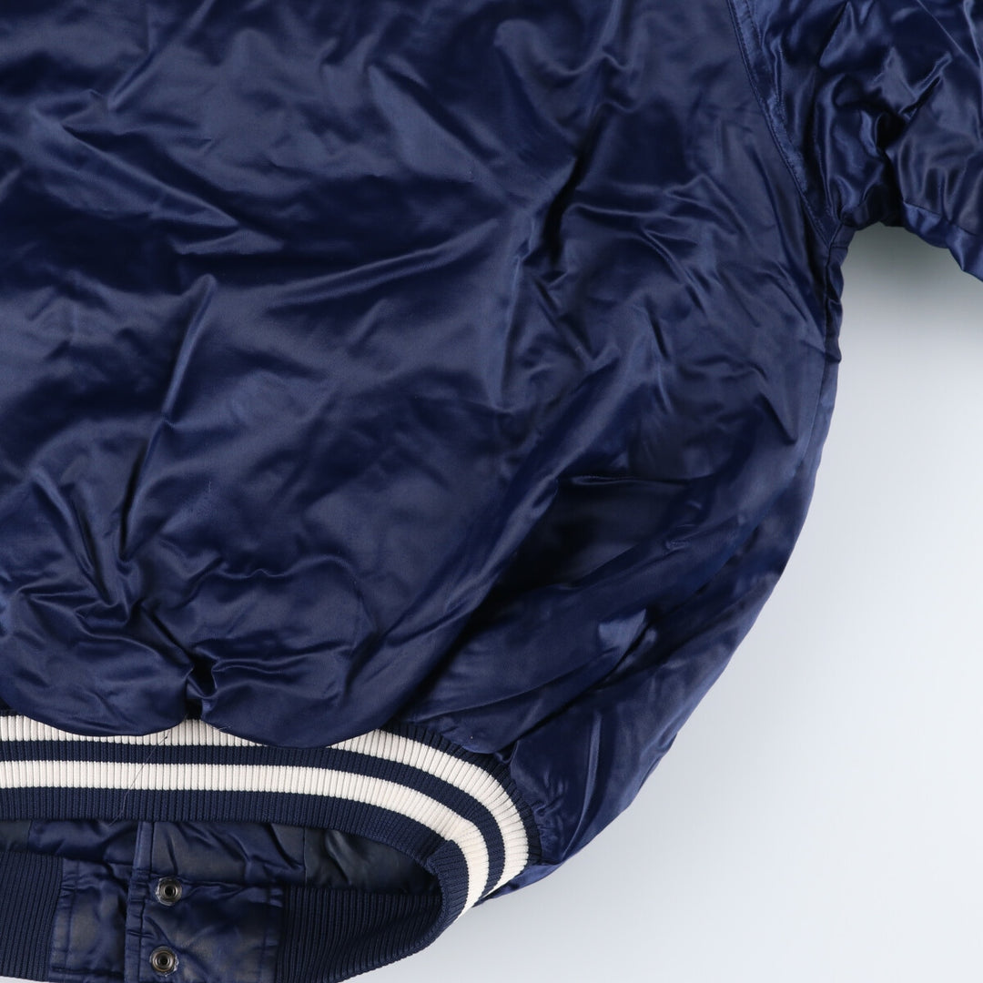 00'S Nike NIKE TEAM MLB New York Yankees Nylon Stadium Jacket Award Jacket Men's S Nylon navy blue type Vintage Second Hand