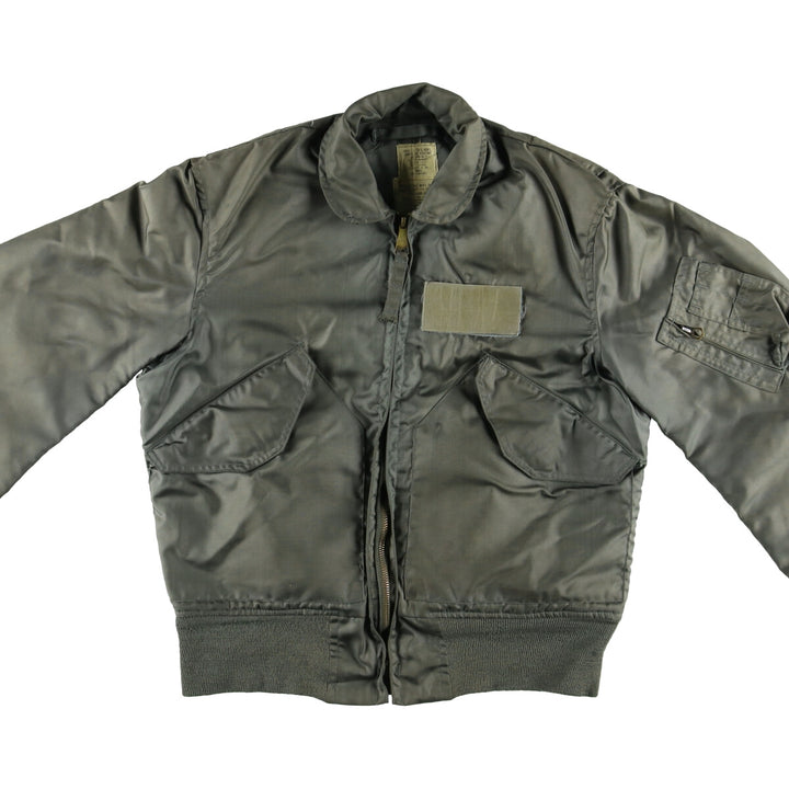 Authentic US military item, 1980'S CWU-36/P military flight jacket, made in USA, small, men's size S, vintage /evb008575