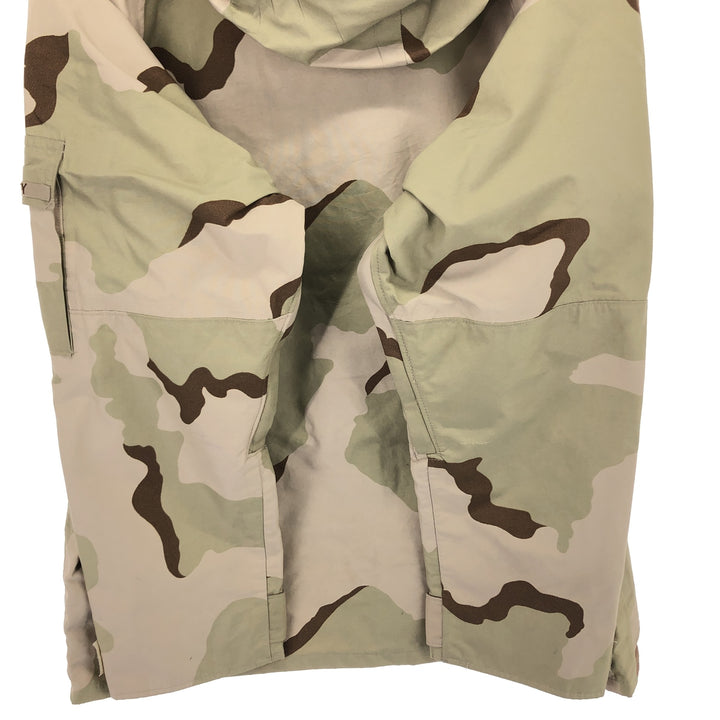 Genuine US military item, 00'S camouflage Pattern 3C desert camo ECWCS 1st GEN late model military Gore-Tex parka, made in USA, men's M equivalent /evb008597