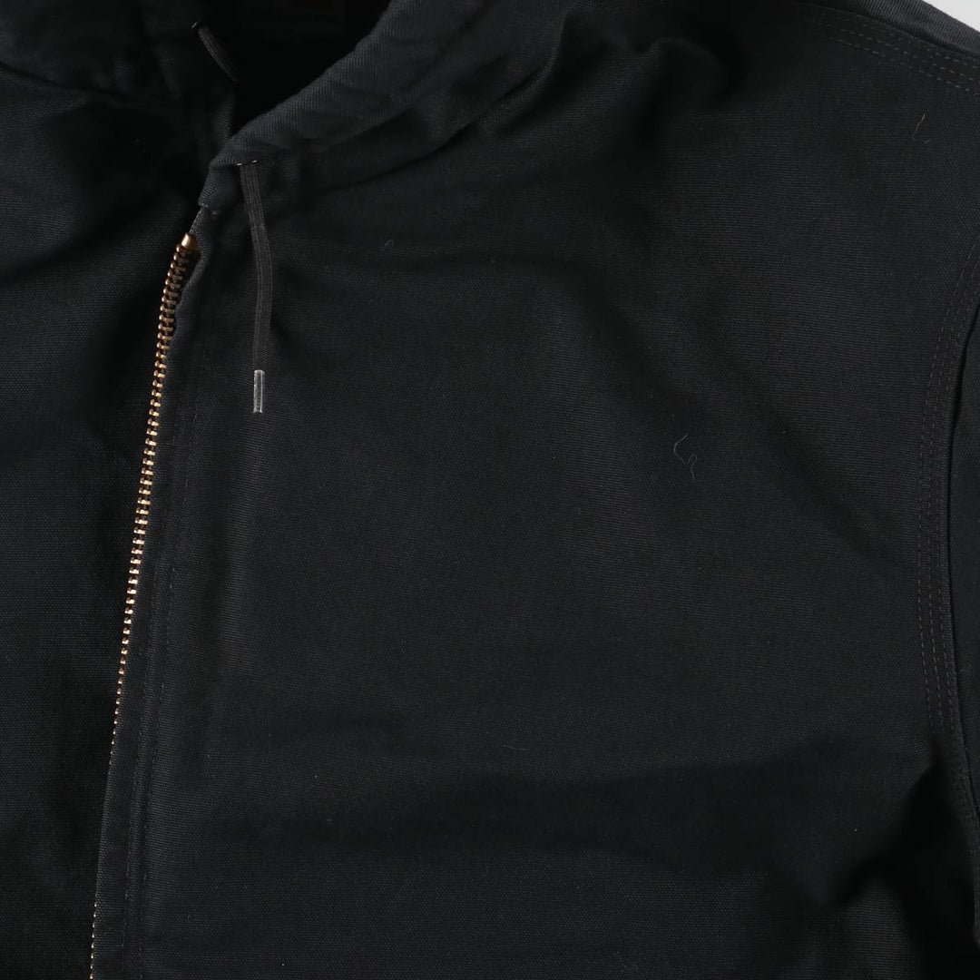 Carhartt Active Jacket, Padded Duck Full-Zip Hoodie, Made in USA, Men's XXL cotton black type Vintage Second Hand