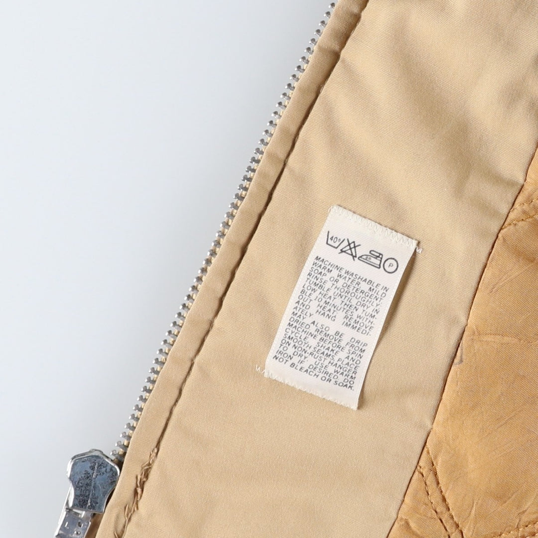 70s-80'S Catalina Varsity Derby Jacket, Cup Shoulder Jacket, Made in USA, Men's XL equivalent, Vintage unclear Beige type Vintage Second Hand