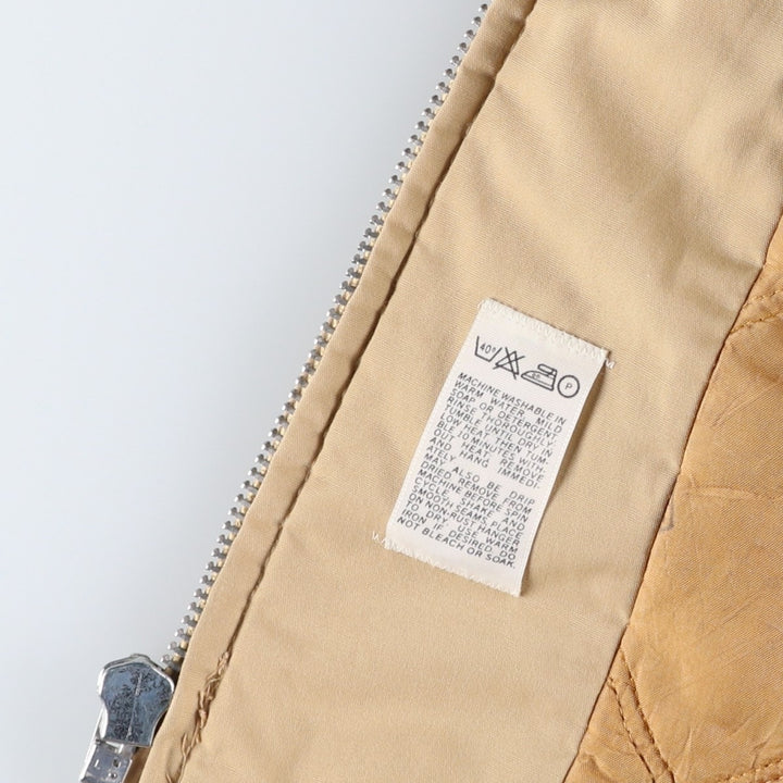 70s-80'S Catalina Varsity Derby Jacket, Cup Shoulder Jacket, Made in USA, Men's XL equivalent, Vintage unclear Beige type Vintage Second Hand