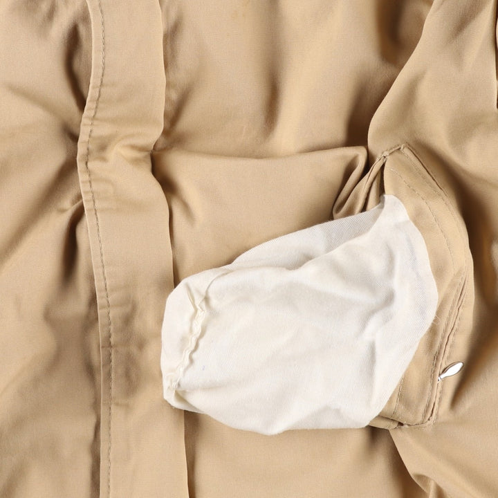 70s-80'S Catalina Varsity Derby Jacket, Cup Shoulder Jacket, Made in USA, Men's XL equivalent, Vintage unclear Beige type Vintage Second Hand