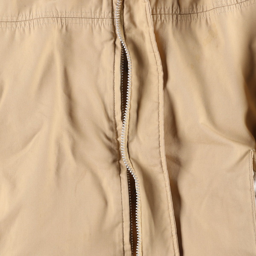 70s-80'S Catalina Varsity Derby Jacket, Cup Shoulder Jacket, Made in USA, Men's XL equivalent, Vintage unclear Beige type Vintage Second Hand