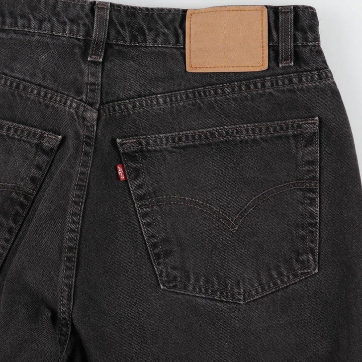 00'S Levi's 505 Black Denim Tapered Denim Pants Made in Canada Men's W36 equivalent /evb008751