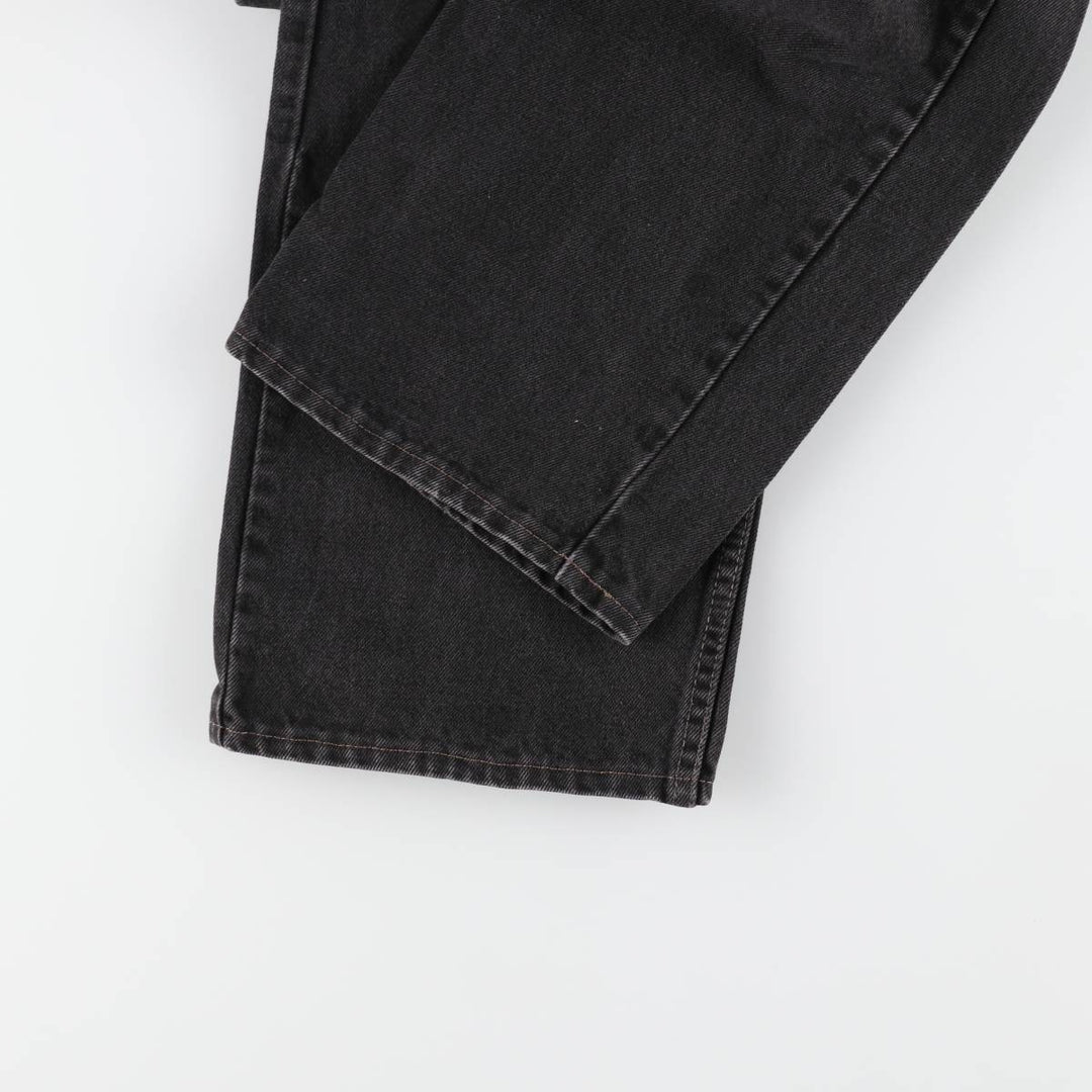 00'S Levi's 505 Black Denim Tapered Denim Pants Made in Canada Men's W36 equivalent /evb008751