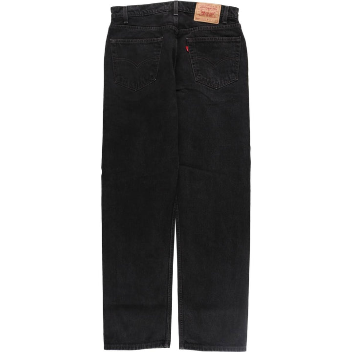 90'S Levi's 505 REGULAR FIT STRAIGHT LEG tapered denim pants for men, size W34, vintage /evb008753