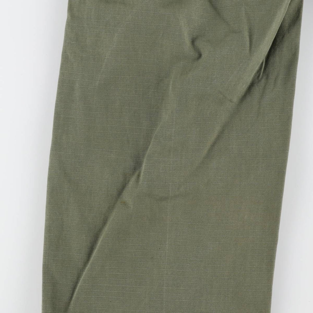 60'S US military genuine jungle fatigue pants 5th military cargo pants made in USA men's w29 equivalent vintage /evb008784