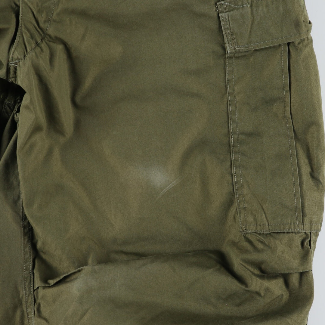 1950'S US military genuine M-51 Arctic overpants with liner, military cargo pants, made in USA, MEDIUM, men's size W34 equivalent /evb008786