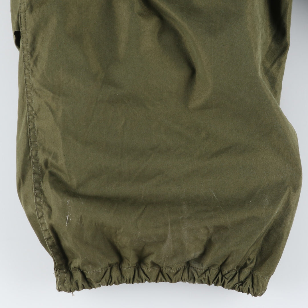 1950'S US military genuine M-51 Arctic overpants with liner, military cargo pants, made in USA, MEDIUM, men's size W34 equivalent /evb008786