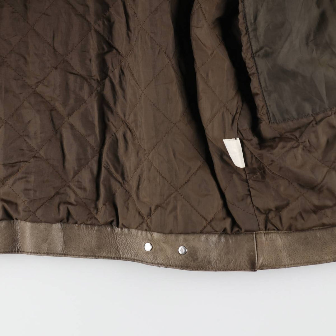 90'S Levi's LEVI STRAUSS AND CO. Euro Model Trucker Jacket Leather Jacket Men's L Size Vintage /evb008789