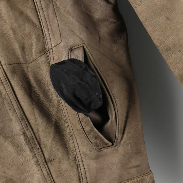 90'S Levi's LEVI STRAUSS AND CO. Euro Model Trucker Jacket Leather Jacket Men's L Size Vintage /evb008789