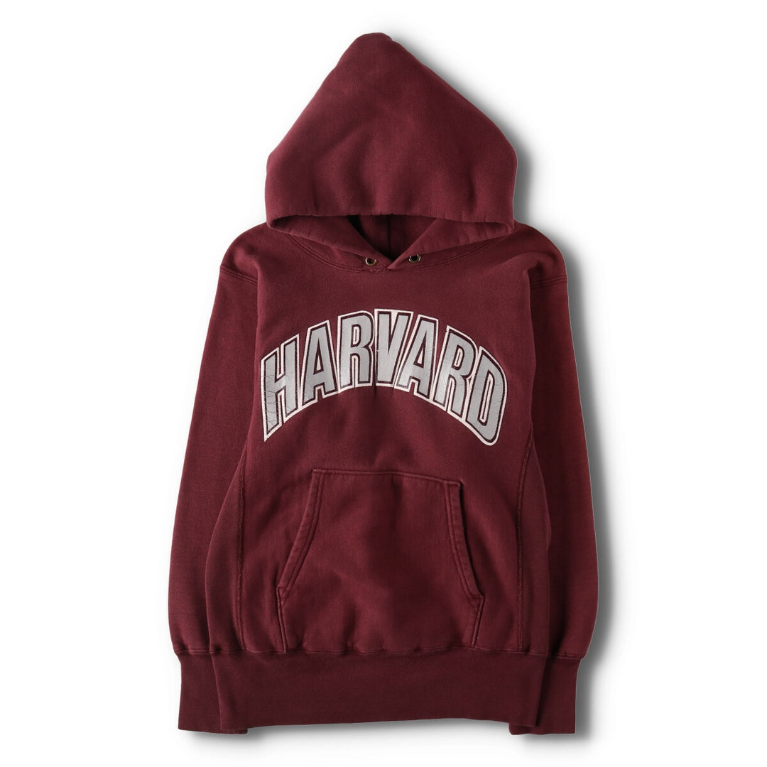 80'S Champion Reverse Weave Tricot Tag Harvard University College Sweat Pullover Hoodie Men's S /evb008816