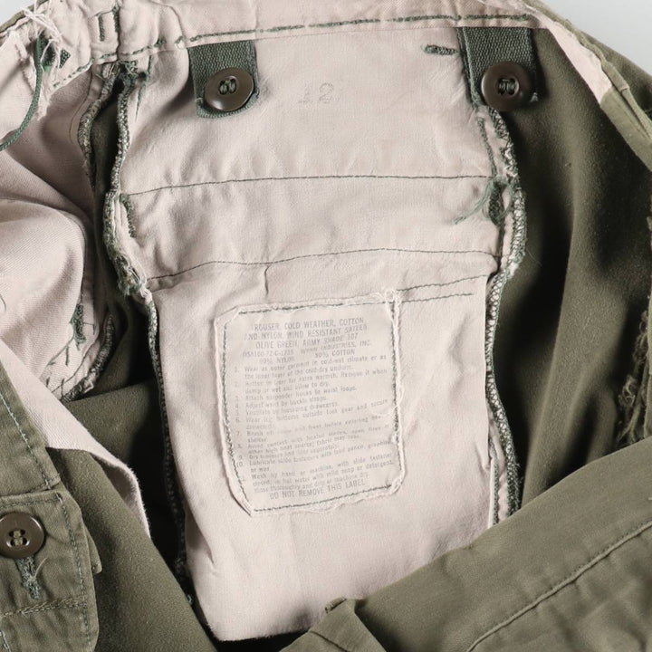 1970'S US Army M-65 Military Cargo Pants Made in USA Men's W39 Vintage /evb008912