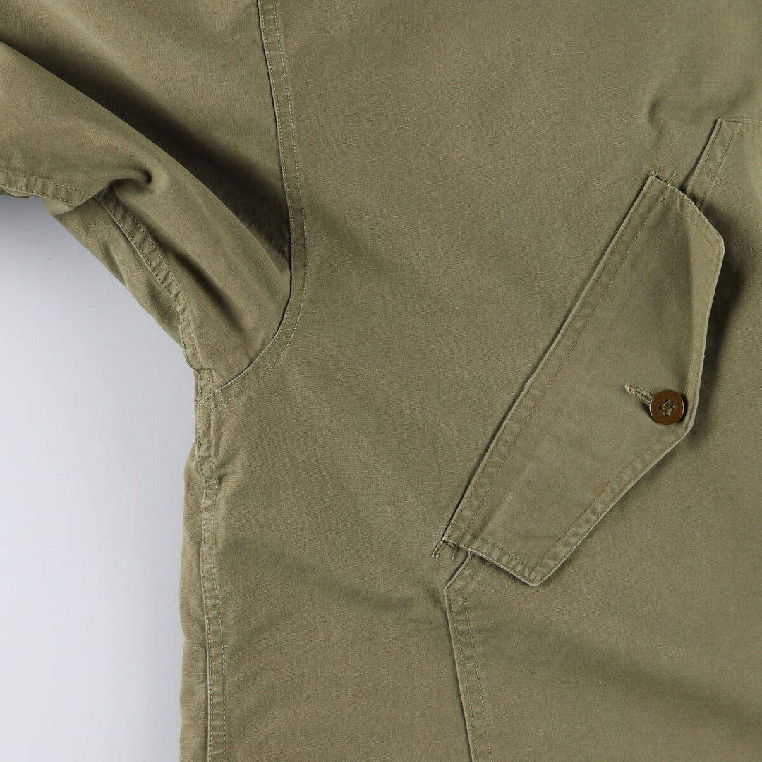 1940'S US Military genuine mountain troops pullover snow parka, reversible, made in USA, men's size S, vintage unclear Khaki type sage green Vintage Second Hand