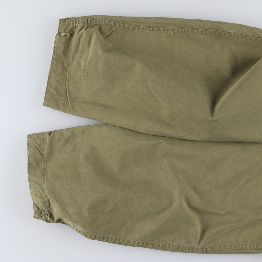 1940'S US Military genuine mountain troops pullover snow parka, reversible, made in USA, men's size S, vintage unclear Khaki type sage green Vintage Second Hand