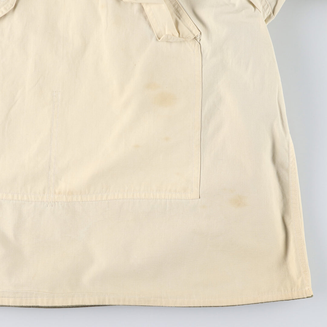 1940'S US Military genuine mountain troops pullover snow parka, reversible, made in USA, men's size S, vintage unclear Khaki type sage green Vintage Second Hand