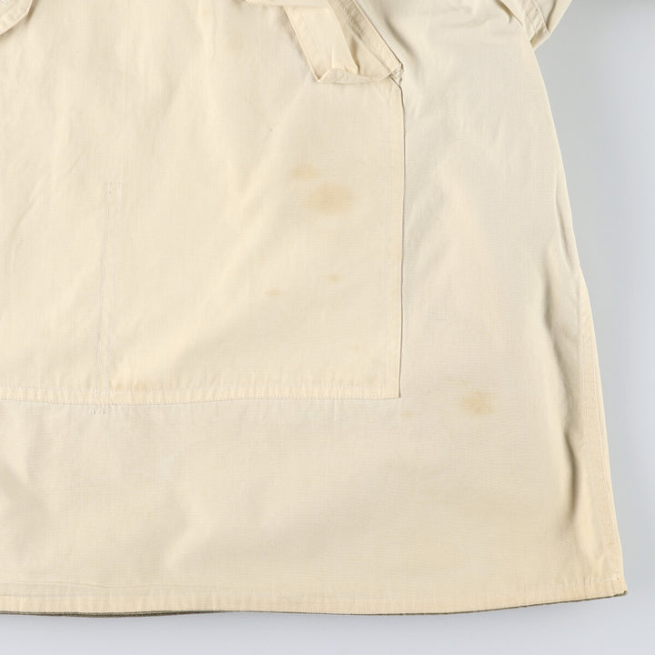 1940'S US Military genuine mountain troops pullover snow parka, reversible, made in USA, men's size S, vintage unclear Khaki type sage green Vintage Second Hand