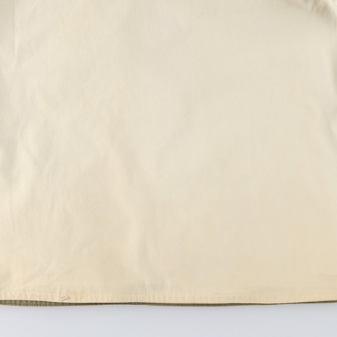 1940'S US Military genuine mountain troops pullover snow parka, reversible, made in USA, men's size S, vintage unclear Khaki type sage green Vintage Second Hand