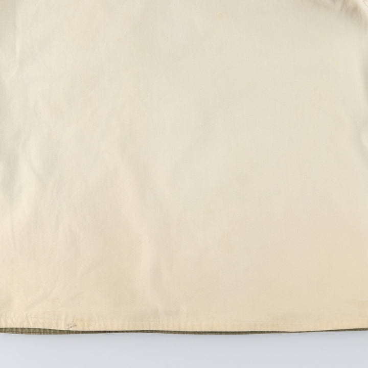 1940'S US Military genuine mountain troops pullover snow parka, reversible, made in USA, men's size S, vintage unclear Khaki type sage green Vintage Second Hand