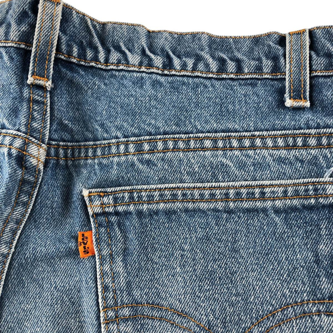 90'S Levi's 20517 0217 Orange Tab Bootcut Denim Pants Made in USA Men's W35 Vintage /evb008936