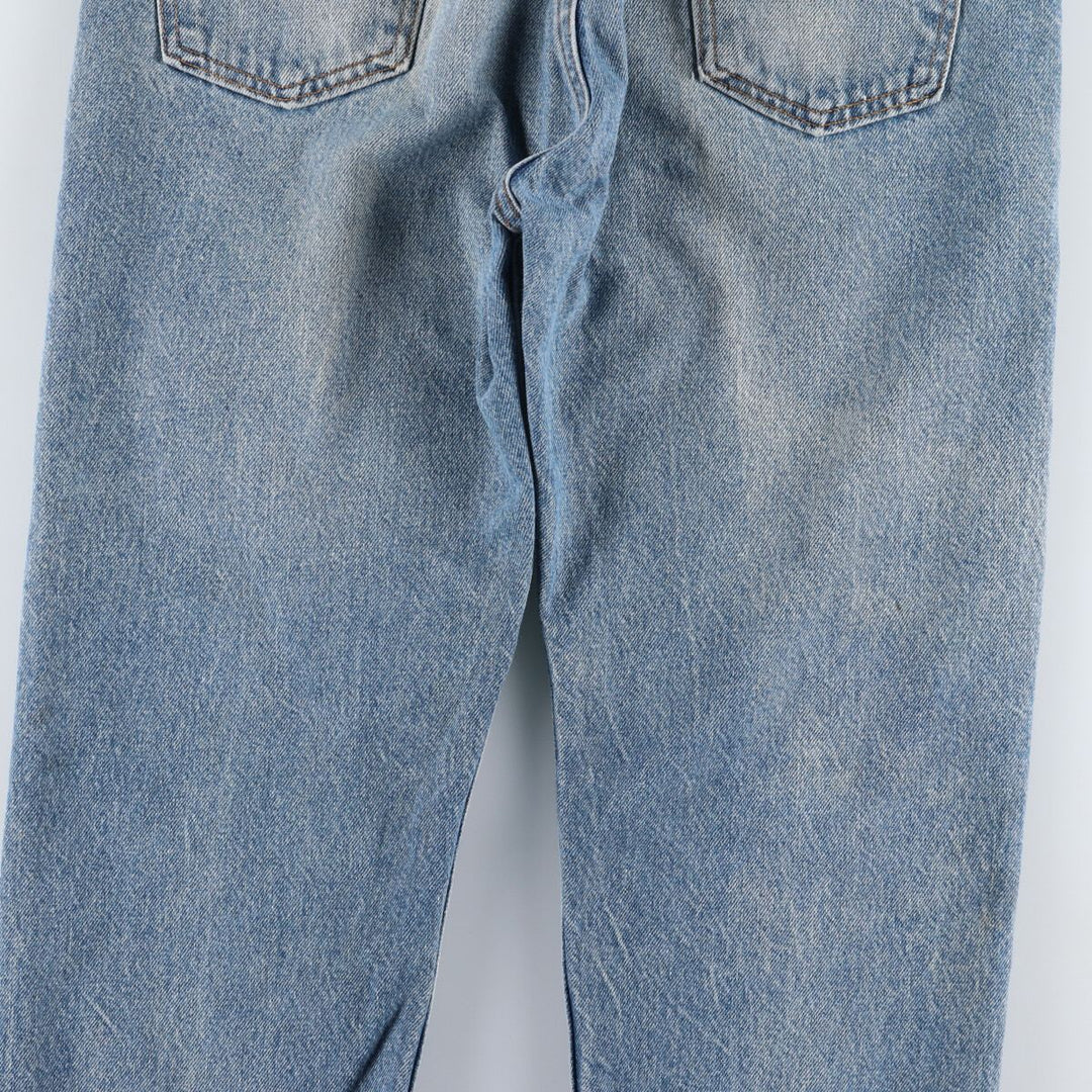 90'S Levi's 505 REGULAR FIT STRAIGHT LEG tapered denim pants for men, size w34, vintage /evb008945