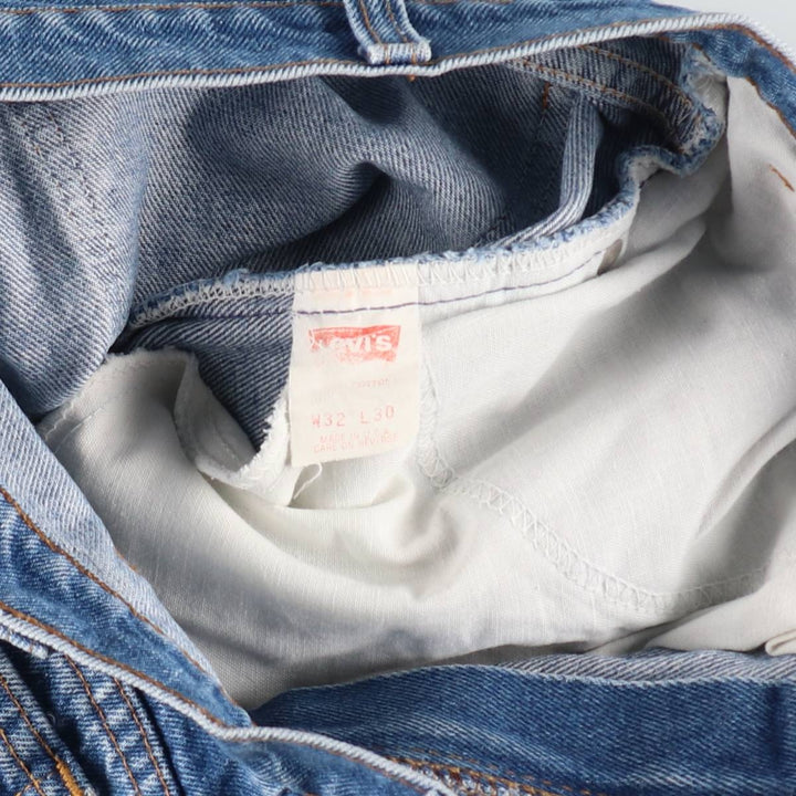 90'S Levi's 20505-0217 Orange Tab Tapered Denim Pants Made in USA Men's W32 Vintage /evb008954